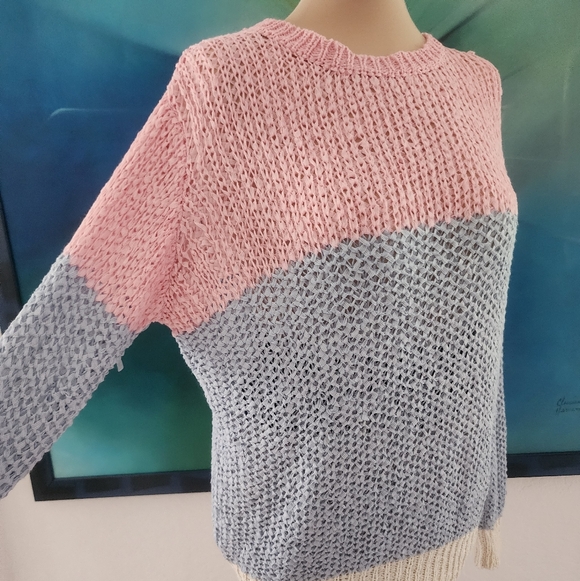 SANDRO | Colorblock Sweater - Picture 5 of 12